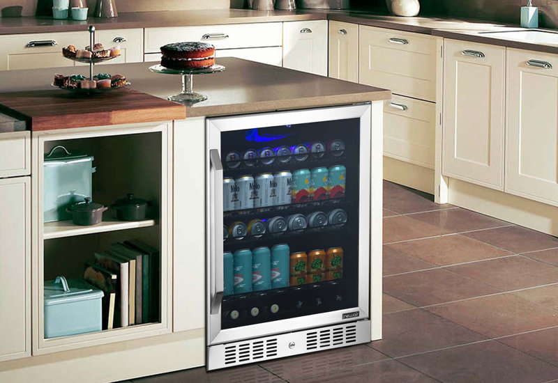 wayfair wine and beer fridge