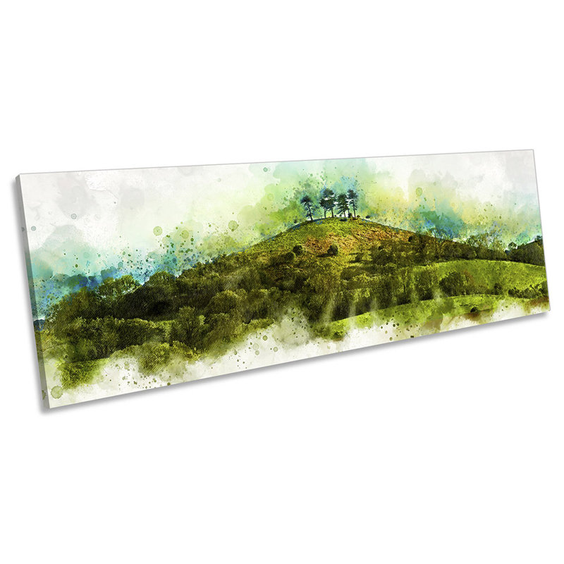 Dorest Colmers Hill Modern Panoramic - Wrapped Canvas Painting, 45.72cm H x 137.16cm W x 2cm D