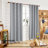 Lythrodontas Faux Linen Total Blackout Curtain Panels-75185243-75185237