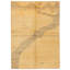 Hand Knotted Wool Area Rug in Beige