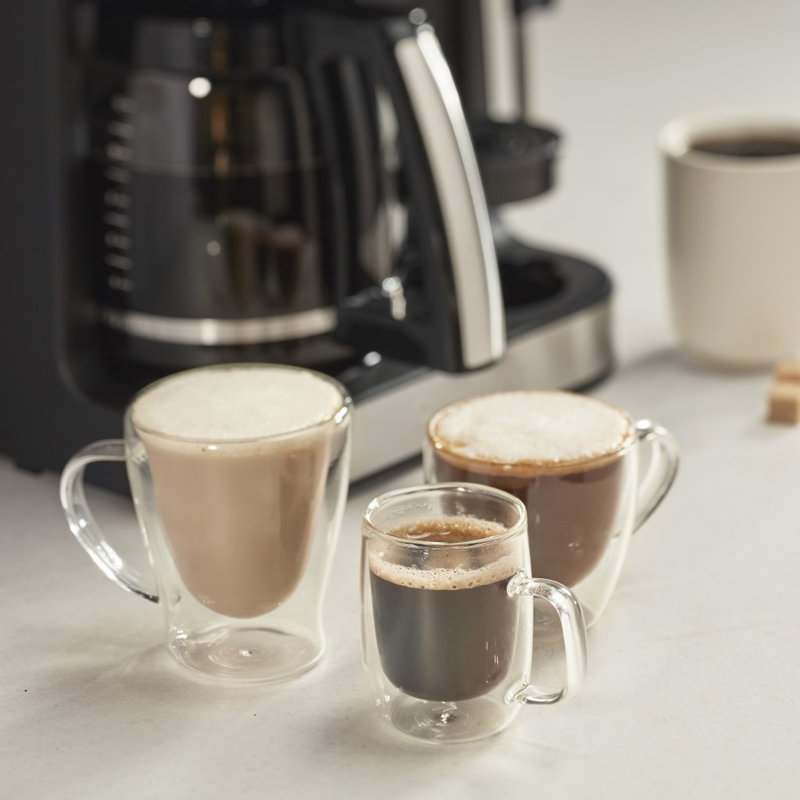 COFFEE CENTER BARISTA BAR 4-IN-1 COFFEEMAKER, Thermal, Silver Thermal, 10 cups