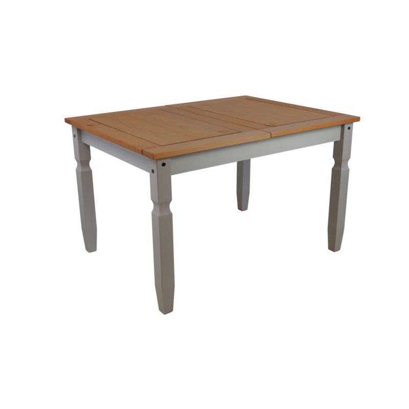 Extendable Pine Solid Wood Dining Table