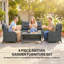 Rattan Sofa Set