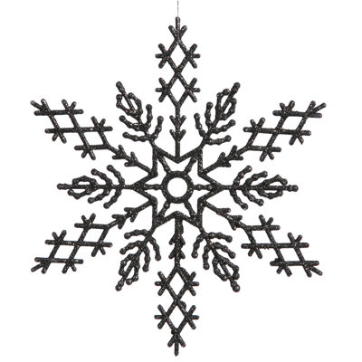 Glitter Snowflake Ornament