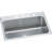 Lustertone 31" L x 22" W Drop-in Kitchen Sink with Drain Assembly and Basket Strainer-9254515-123538649