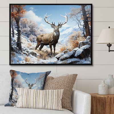 " Deer Winters Elegance "