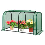 Portable Mini Greenhouse 47" X 22" X 24" Outdoor Indoor Tunnel Greenhouse