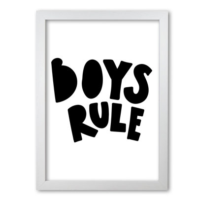 Boys Rule - Print