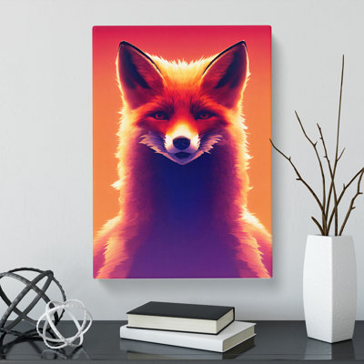 Fox Portrait Vol.3 - Wrapped Canvas