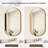 Oval Arched Wall-Mounted Bathroom Mirror Cabinet-616781816