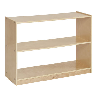 ECR4Kids 2Shelf Mobile Island Storage Cabinet Classroom Furniture