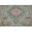 Tapis traditionnel en laine turquoise et vert 7 x 10