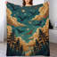 Jeté en flanelle Starry Night Sky-133659204