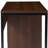 Henny Rustic Coffee Wood Grain Finish Computer Desk with Metal Frame