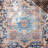 Fessler Oriental Navy/Rust Area Rug-1236729027