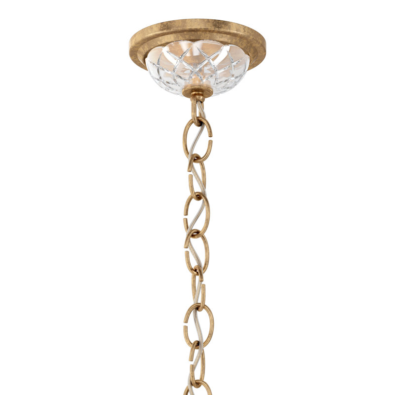 Century 9 - Light Chandelier, French Gold