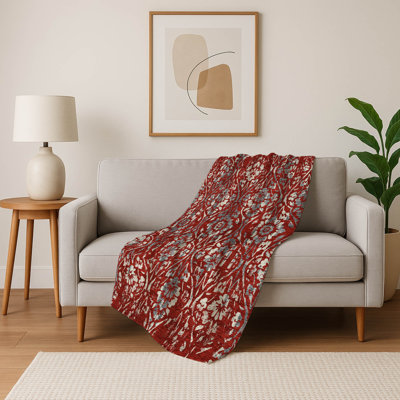 Jeté floral Sherpa ASB868 Addison
