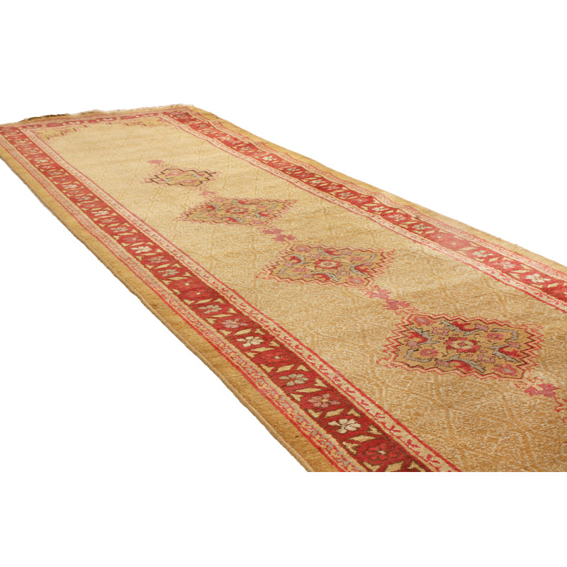 One-of-a-Kind 2'6" X 11'11" Hand Knotted Area Rug