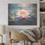 Lotus Luminescence I - Art mural sur bois de pin naturel-320918111