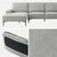 Citally 3 Seater Sofa & Chaise-650470215