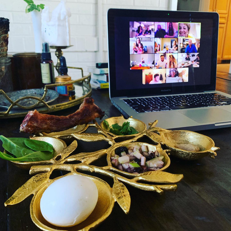 Pomegranate Seder Plate