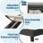 Platform Bed Frame with Adjustable Headboard, Fabric Upholstered and Wooden Slats Support, Heavy Duty Mattress Foundation, No Box Spring Needed, Easy Assembly-906929455