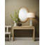 Schumann Mother of Pearl Table Lamp with Linen Shade