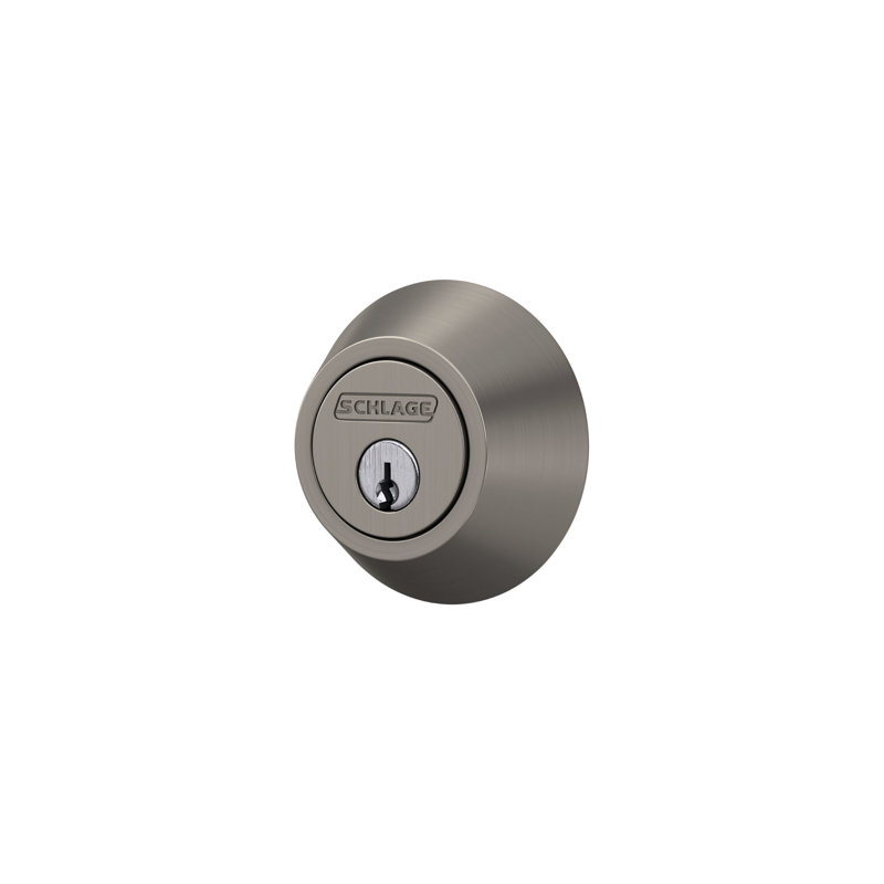 Dexter Single Cylinder Deadbolt, Satin Nickel