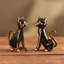 Ensemble de figurines félines 2 pièces Marquavion