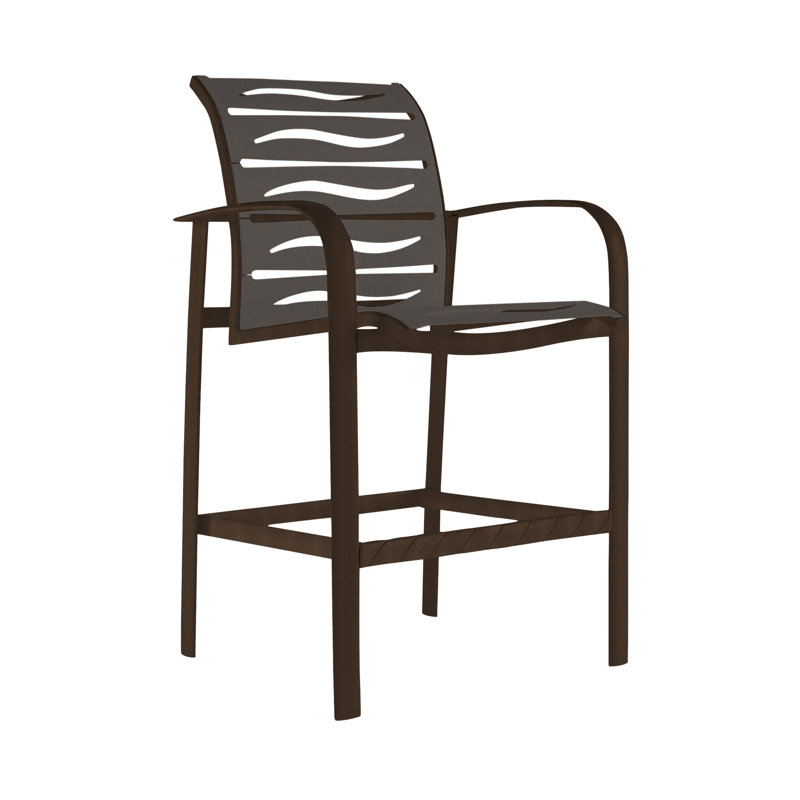 Tabouret de bar 28 po Laguna, Graphite, Greco