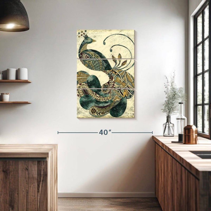 Paon royal Brampt I, H 38 po x l 24 po