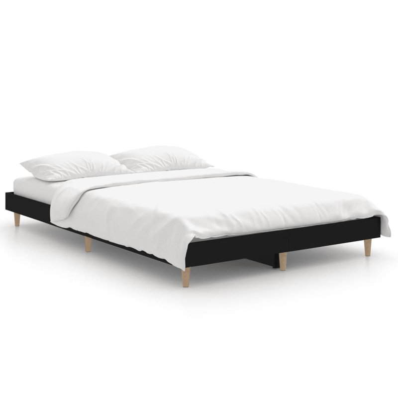 Brotherhood Bed, Black, 120 x 190cm