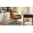 Heeg Transitional High-Back Genuine Leather Executive Office Chair with Nailhead Trim and Tilting Function-117302344