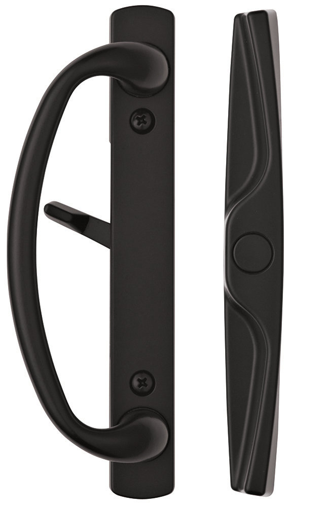 Euro-Charlotte Privacy Sliding Door Handle (Mortise Lock Not Included) Rockwell Security 