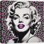 «Elegance Grey Fashion», portrait féminin, impression sur toile encadrée-107907531-107907533