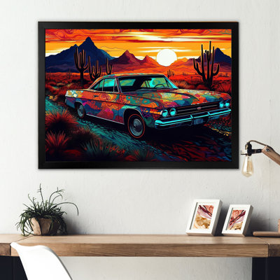Marnique " Orange And Yellow Muscle Car Melodies "