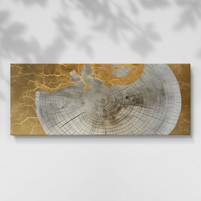 Série abstraite - CCLXIX - Toile tendue avec châssis - Prêt à accrocher