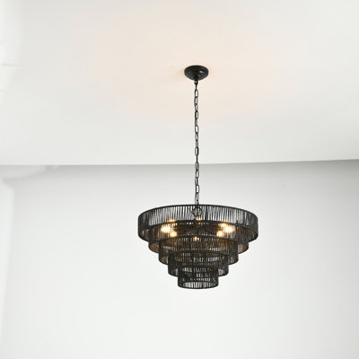 Hemp Rope Chandelier