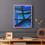 Impression sur toile «Invontract Blues I» - bois massif-1266924112-1266924115