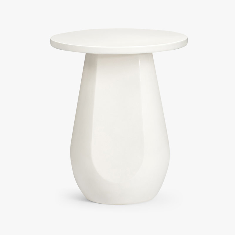 Table de bout Kaz, Blanc
