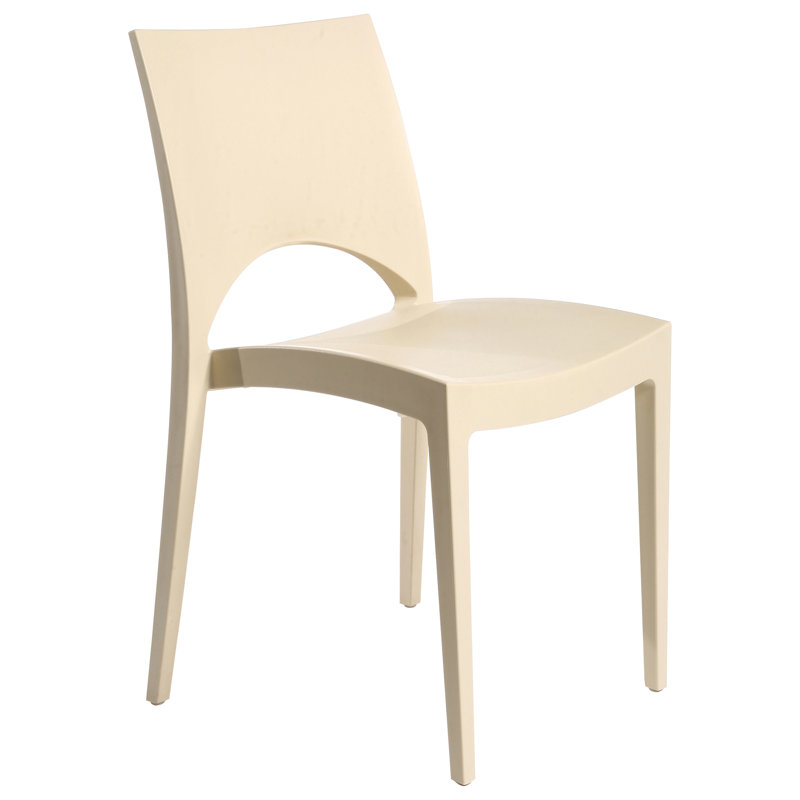 Chaise d'appoint Adrieanna, Ivoire ivoire
