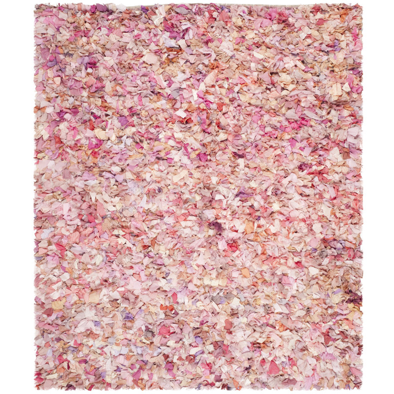 Tapis géométrique tissé à la main Godsey, Rectangle 8 pi x 10 pi