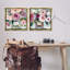 Ensemble de 2 toiles flottantes Blush Spring Blooms in Bottle, design par Annabelle Hall-869169018-869169031