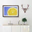 Lemon Slice - Picture Frame Painting Print-55582699-55582701