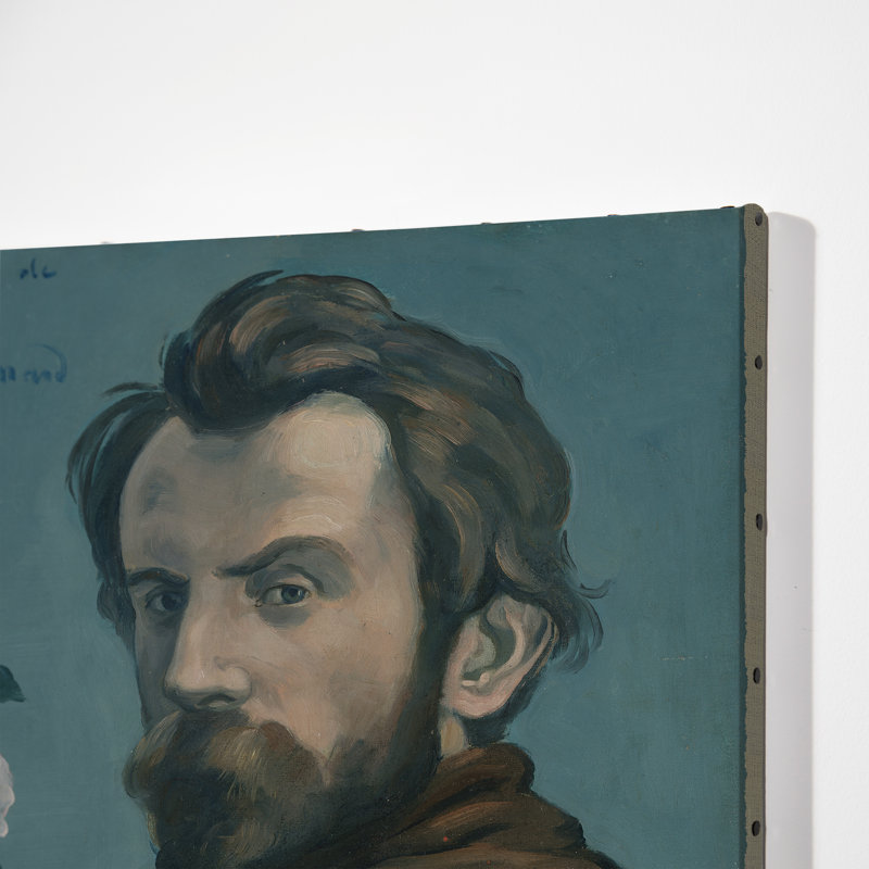 Self Portrait Of Emile Bernard Print by Emile Bernard
