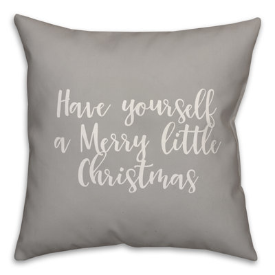 Coussin «Have Yourself a Merry Little Christmas»
