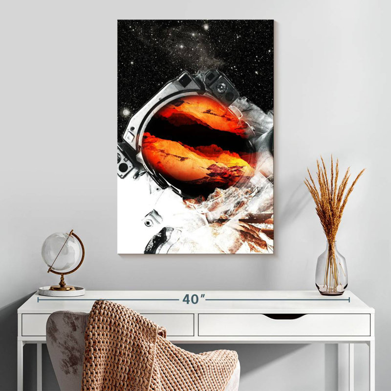 Oberle Mars Odyssey, 30" H x 20" W