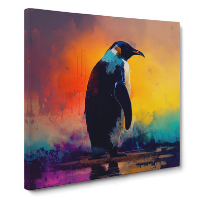 Penguin Impressionism - No Frame Print
