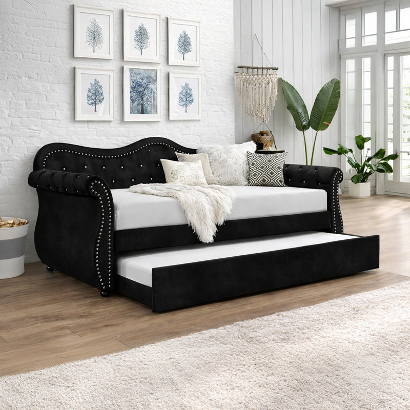 Abby Daybed Black, Twin, Black