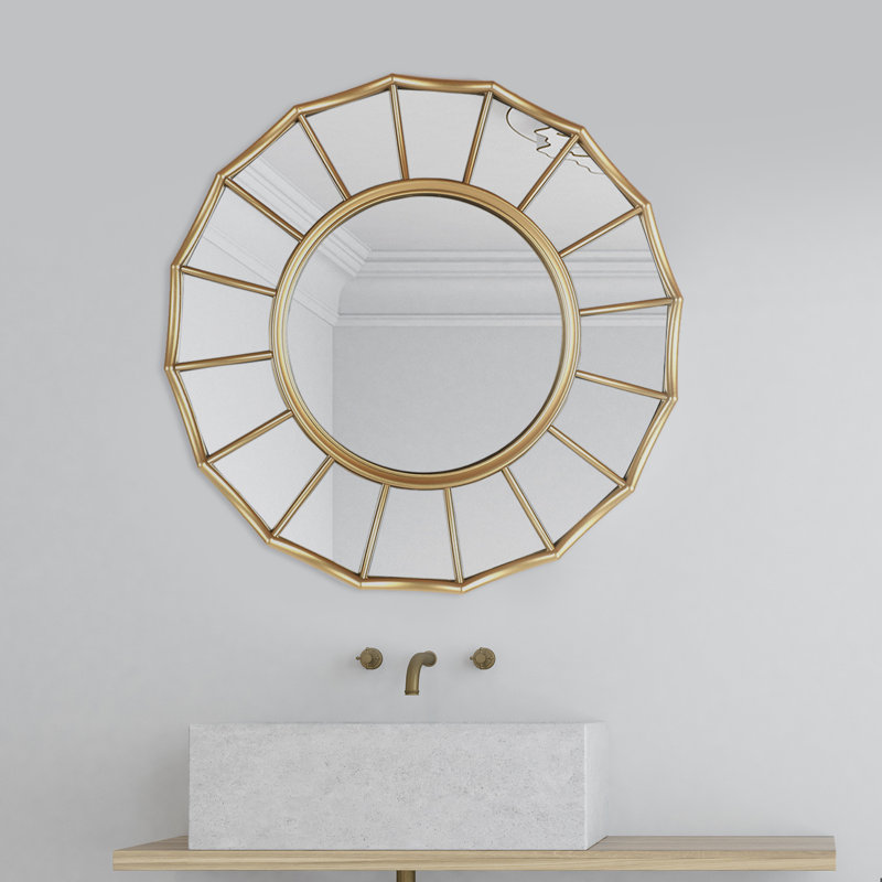 Miroir rond 24 po Mirrorize, 21 po x 21 po